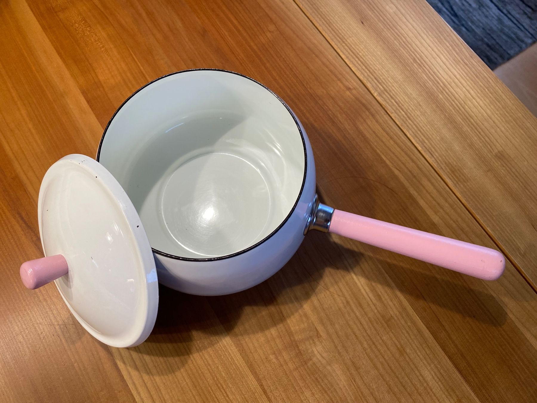 Pfannen: Chinoise Pfanne Email alt vintage – Gebraucht aus Wittwil von Schnaeppli64