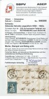 STRUBEL <526> 10RP 23G/B4 SCHIFFSPOST > BUOCHS BEFUND