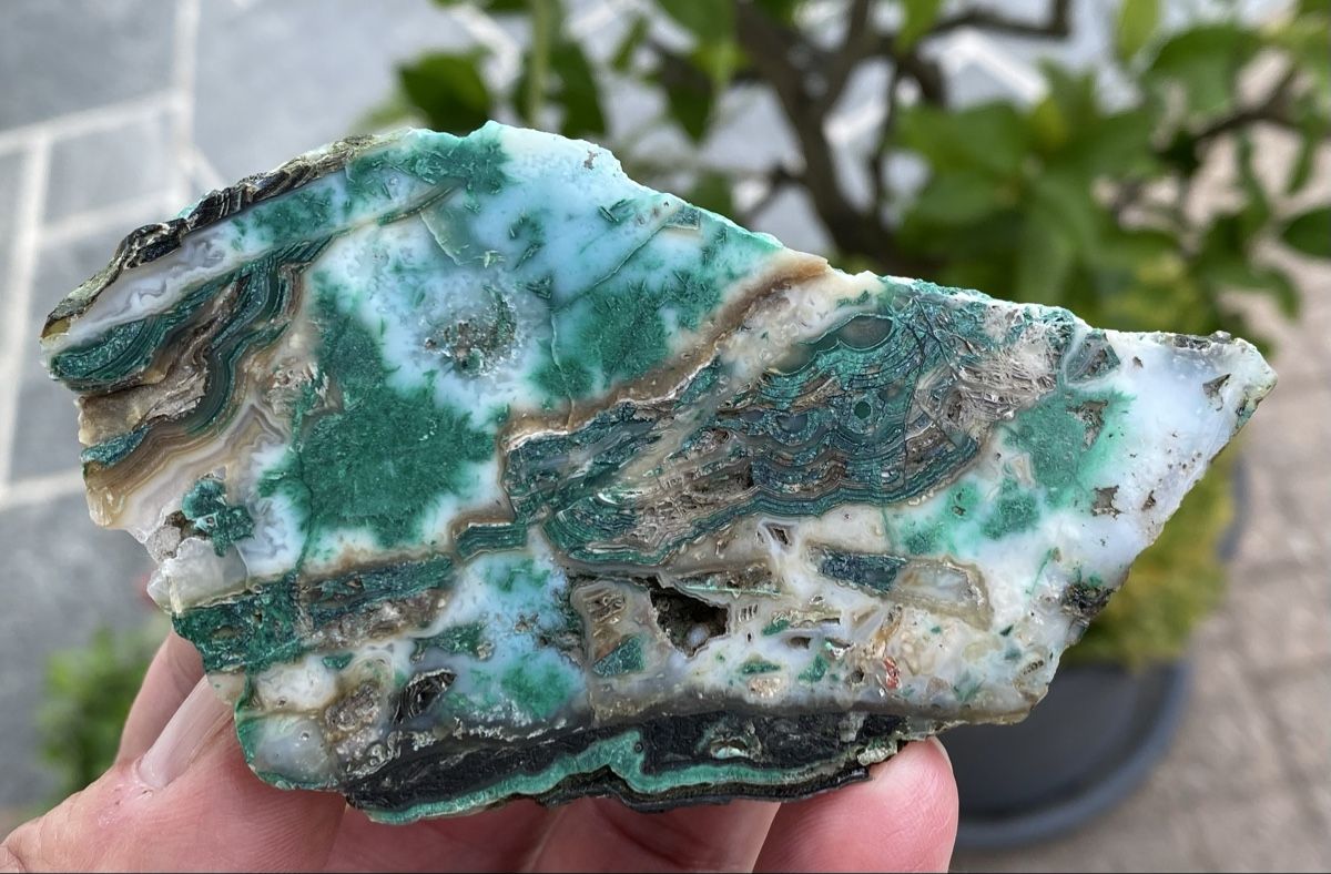 Minerali & Pietre curative: Schönes Stück Malachit Azurit  – Usato da Selzach venduto da 321compac 6