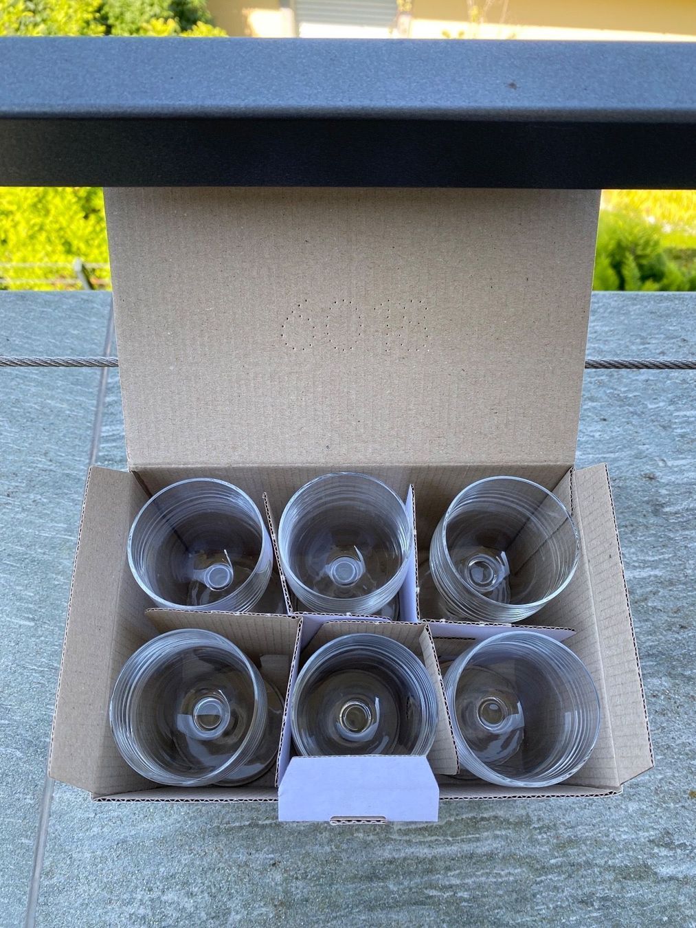 Bicchieri: 6 Original swiss Gläser mini – Nuovo e nell'imballaggio originale da Muttenz venduto da Fantom03 2
