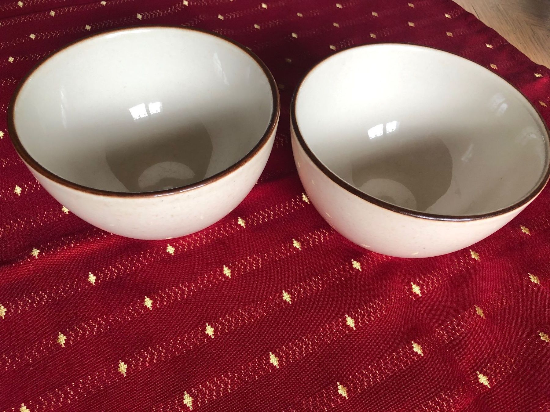 Rössler Tazze: 2 grosse Tassen Rössler beige braun – Usato da Schübelbach venduto da Dolly990_2 2