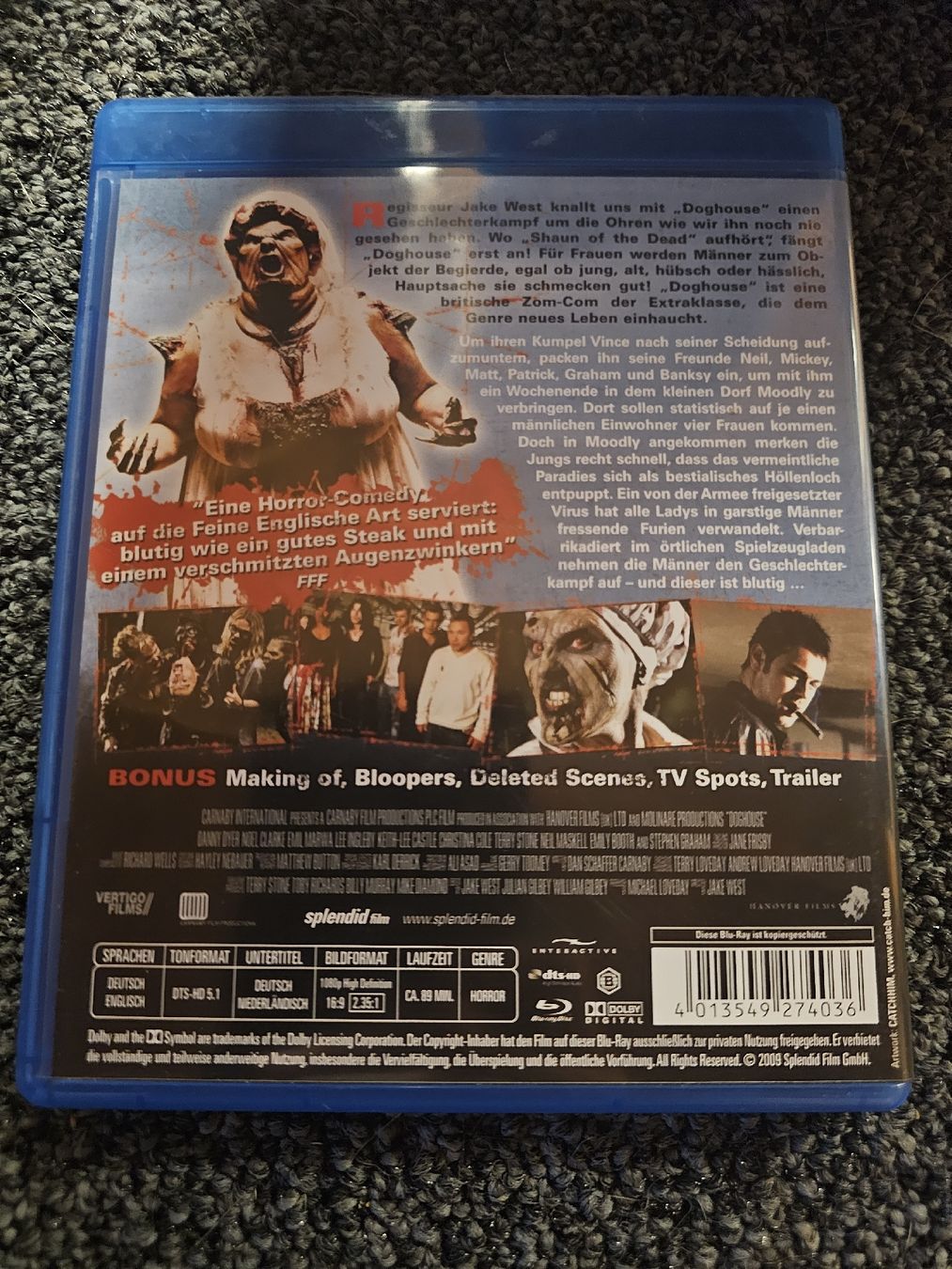 Tutti i DVDs: Doghouse - Special Edition Blu-ray – Usato da Ruswil venduto da jan_bxl5 1