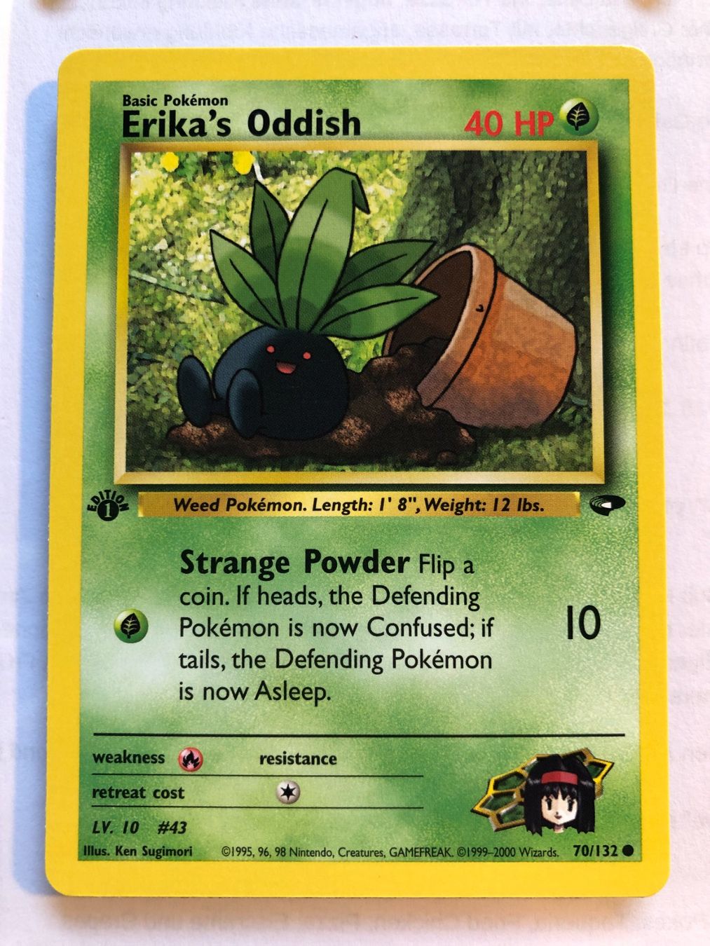 Cartes à collectionner: Erika's Oddish 1st Gym Challenge - MINT - ab 1.- – D'occasion à Giubiasco par dan_pr8b