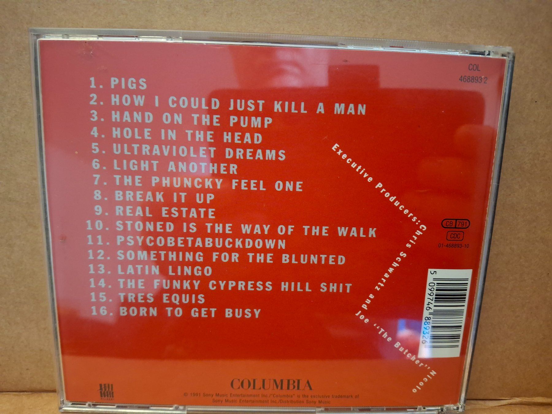 CD: Cypress Hill – Cypress Hill – Usato da St.Gallen venduto da CD_jalamusic 1