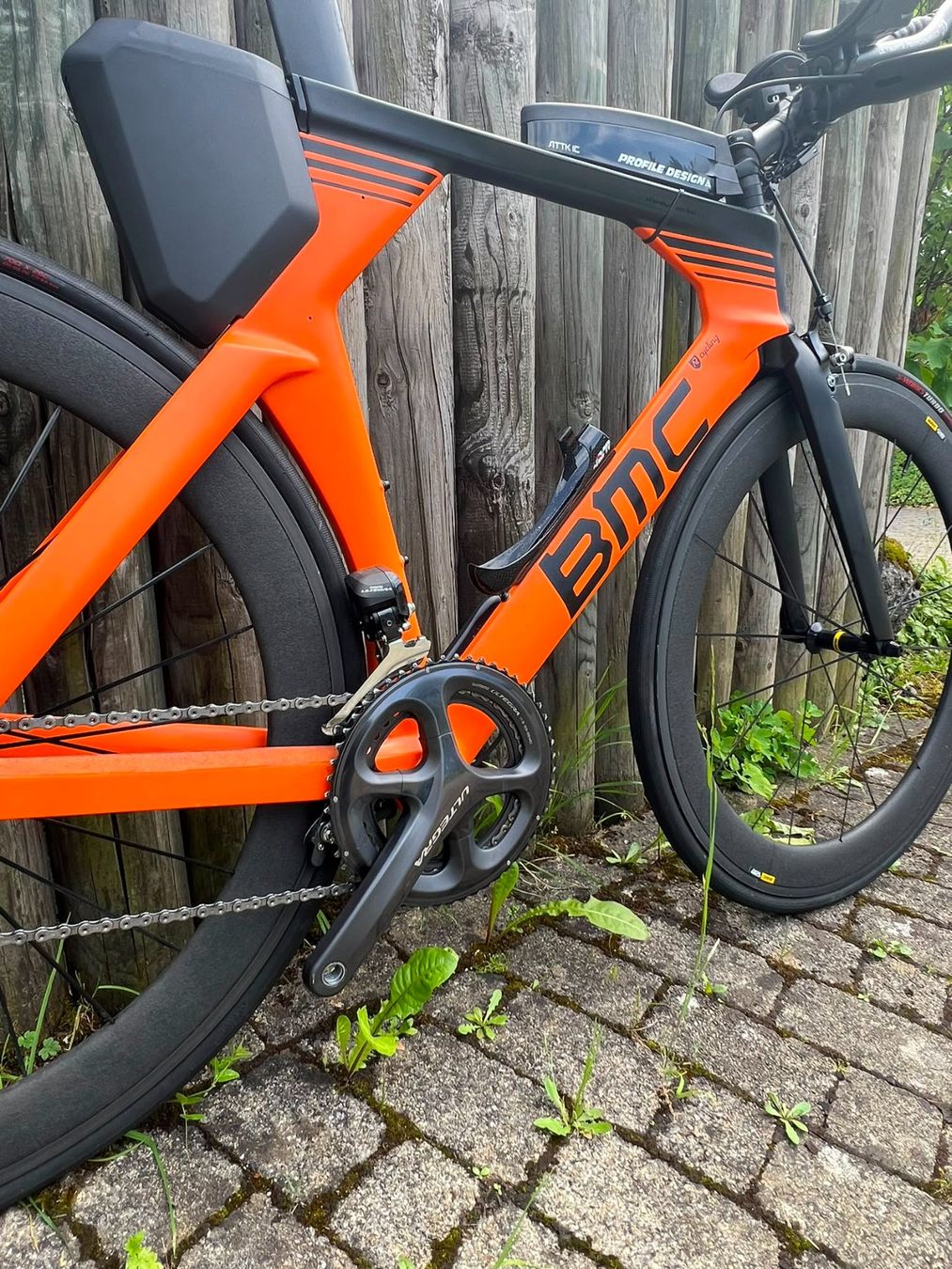BMC Biciclette: BMC timemachine TM02 Ultegra Di2 orange – Usato da Hettlingen venduto da lou_c27x 3