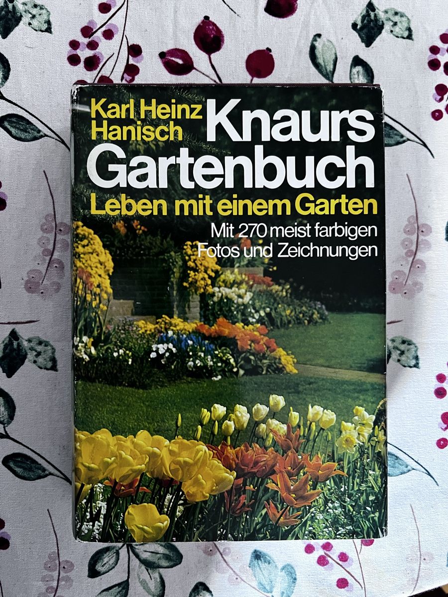 Libri: Knaurs Gartenbuch - Leben mit einem Garten von K.H. Hanisch – Nuovo (secondo la descrizione) da Winterthur venduto da Buchecke_54 1