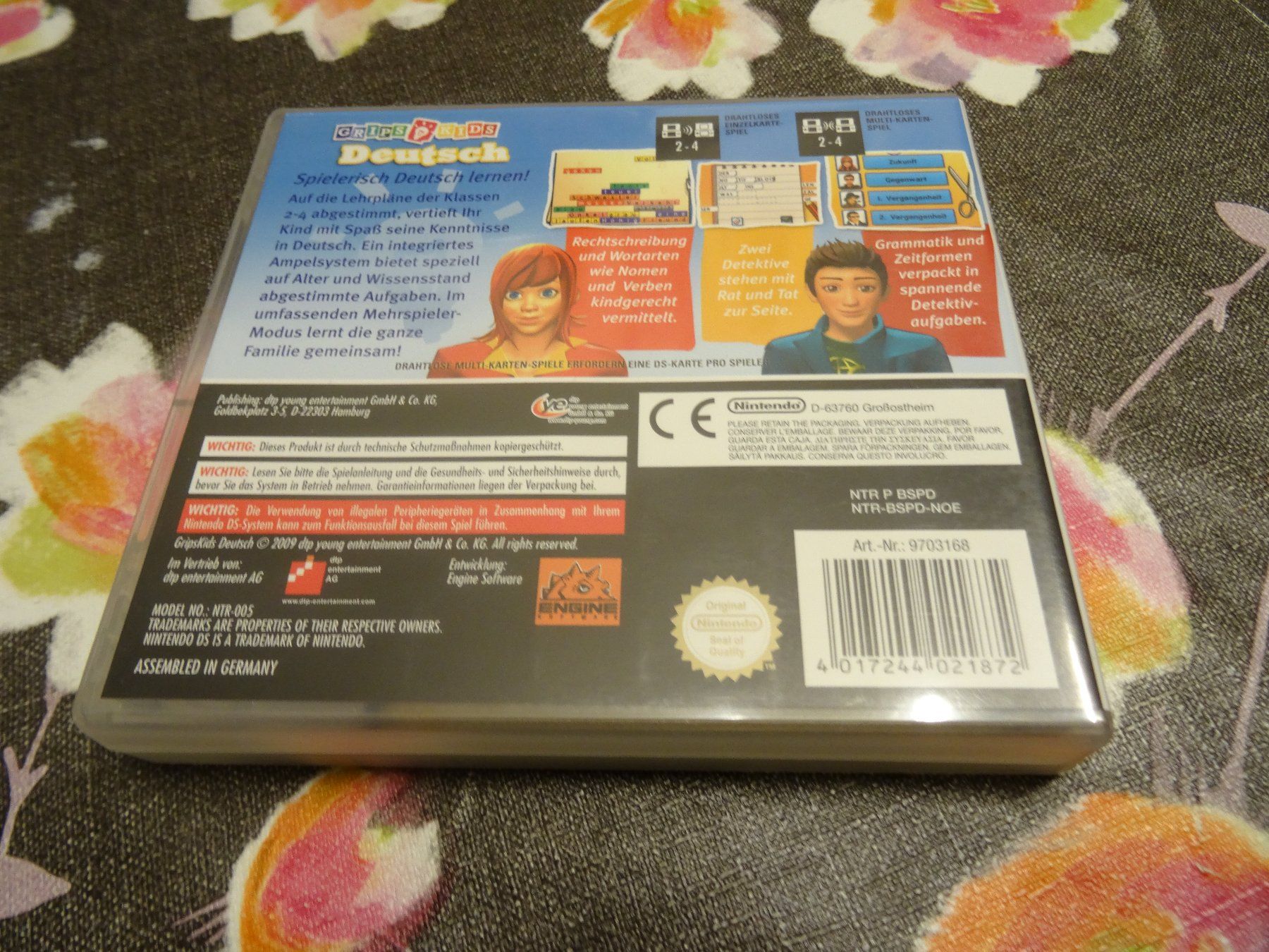 Nintendo Giochi: Grips Kids Deutsch DS – Usato da Olten venduto da Disc-Ausverkauf 2