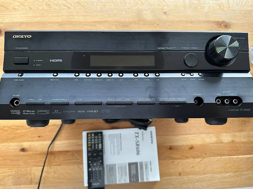 Amplificateur Intégré Onkyo A-830 - Très Bon état Esthétique - À Réviser (sélecteur)