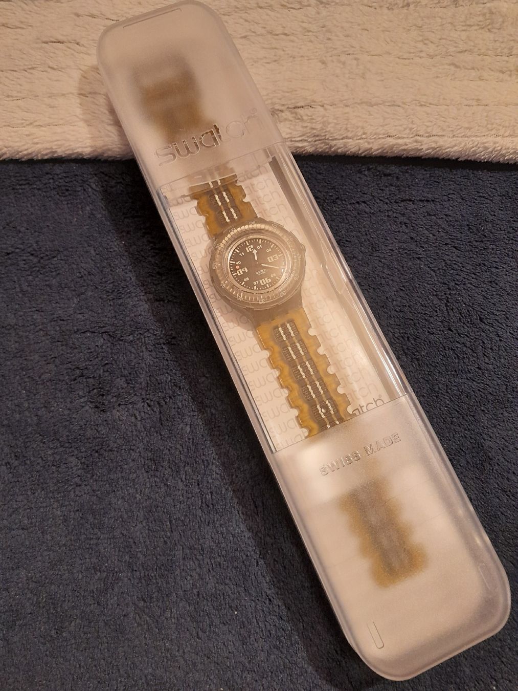 Swatch Orologi: Swatch Uhr ca.2020 snowpass – Nuovo e nell'imballaggio originale da oekingen venduto da beauty1964 3