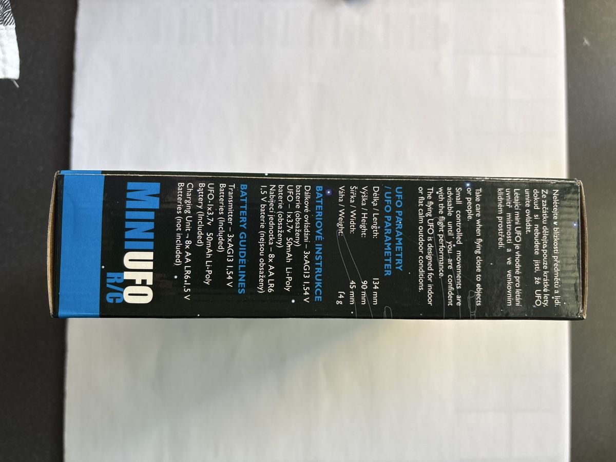 Modellismo RC: MINI UFO R/C Neu OVP – Nuovo e nell'imballaggio originale da Unterengstringen venduto da hab_dyp5 2