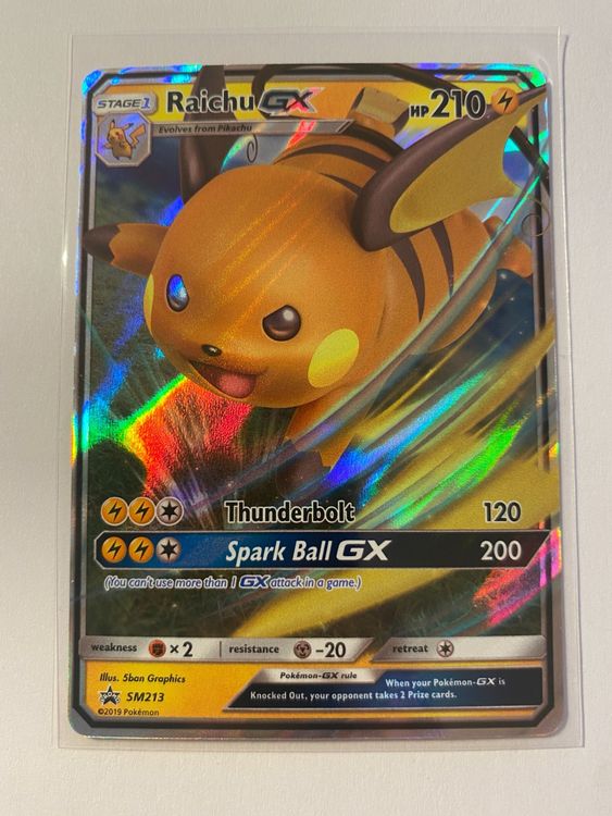 Pokemon Raichu Gx Sm En Kaufen Auf Ricardo