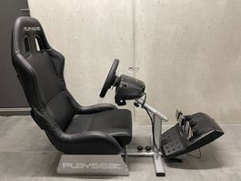 Playseat Evolution Logitech G29 Rennspielcockpit mit Peda...