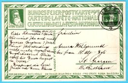 Bundesfeierkarte 1917