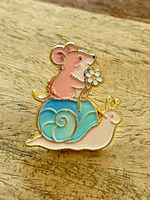 Süsser Pin Schnecke / Maus