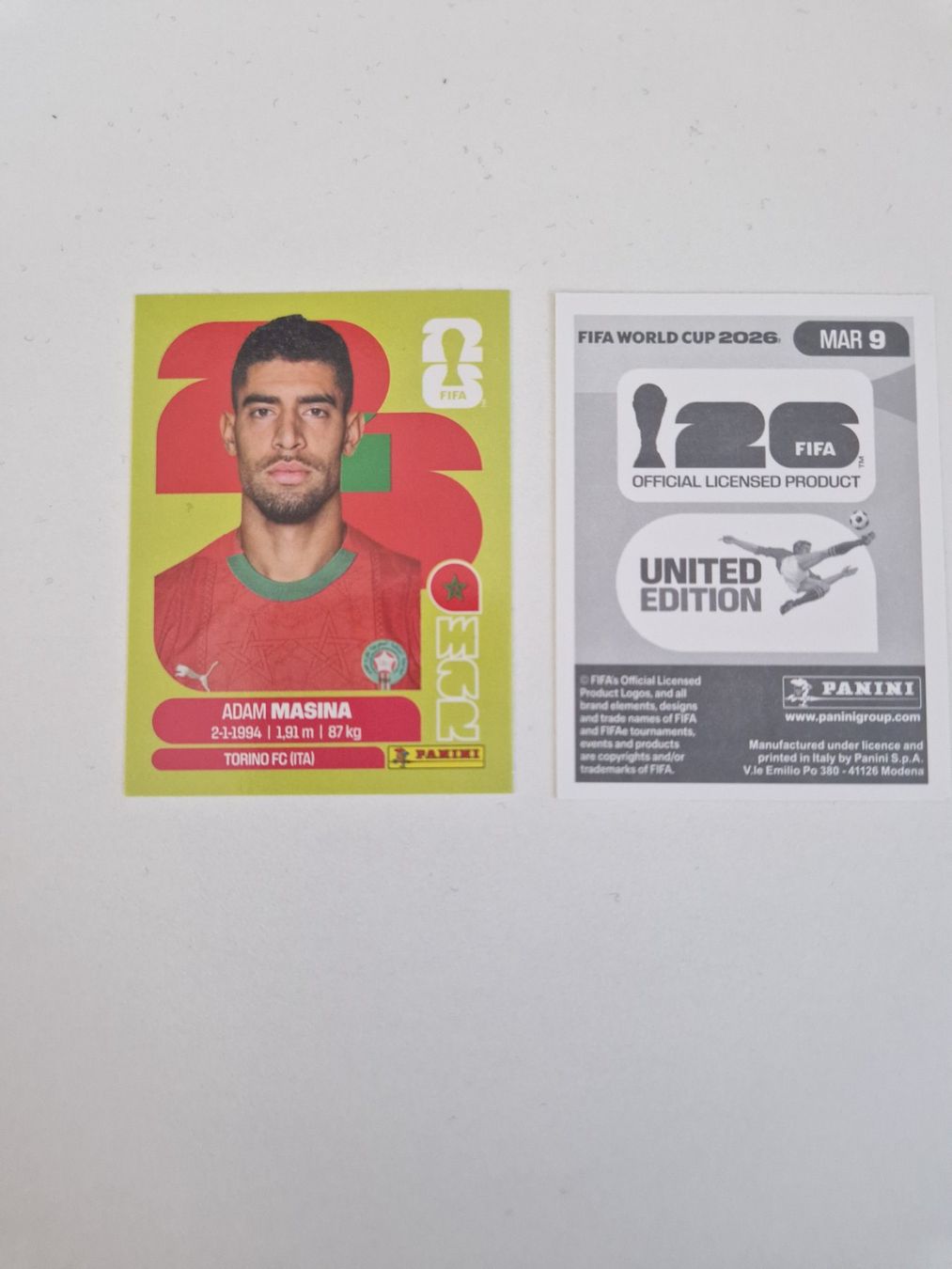 Panini Cartes à collectionner: Panini Sticker MAR9 – Neuf (Voir description) à Stüsslingen par white_angel86