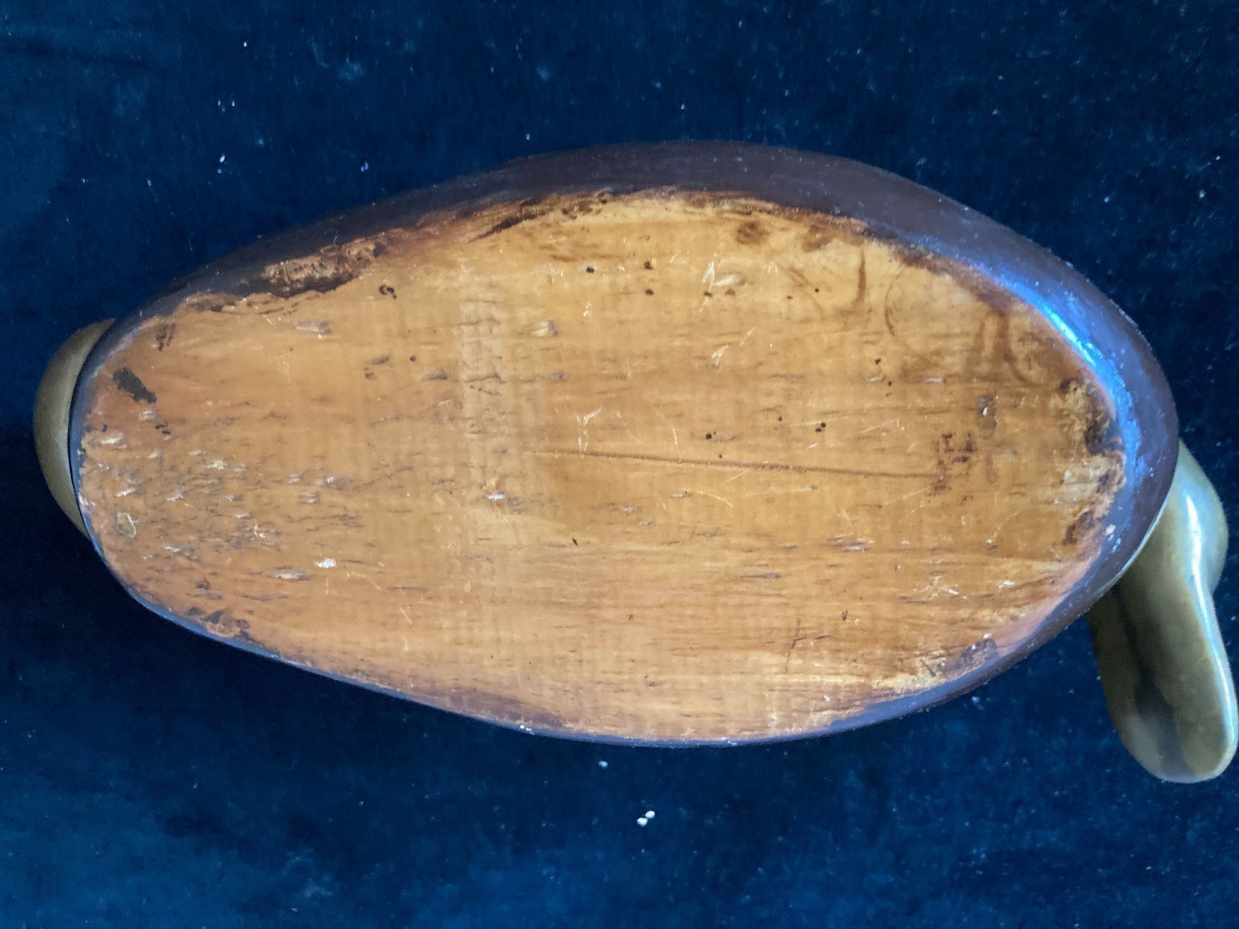 Figuren: Holz - Ente mit Messing-Kopf – Gebraucht aus Zürich von Chaeffeler 4
