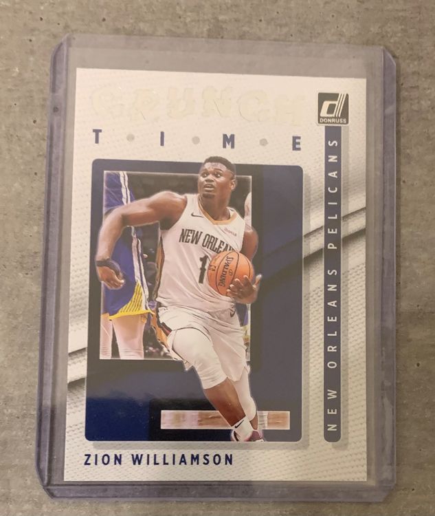 NBA Zion Williamson Crunch Time Card Kaufen auf Ricardo