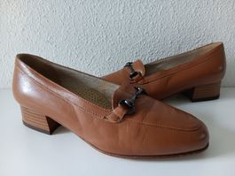 CLAUDIA NARDI Chaussures en cuir / Leder Schuhe N° 34