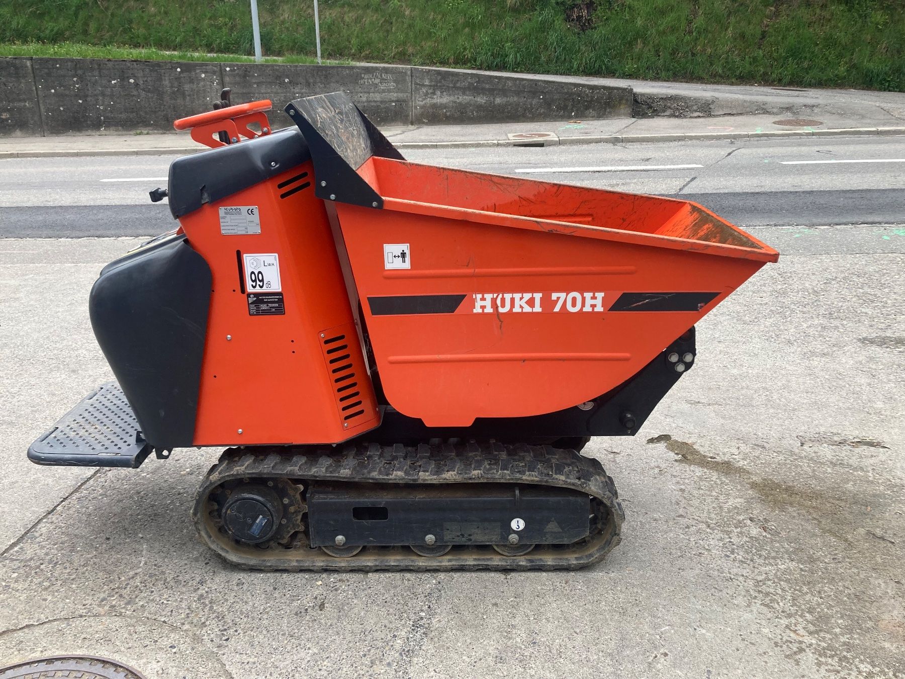 Hutter Alle Maschinen: Raupendumper Huki 70H – Gebraucht aus Lanzenhäusern von Lanzemech 4