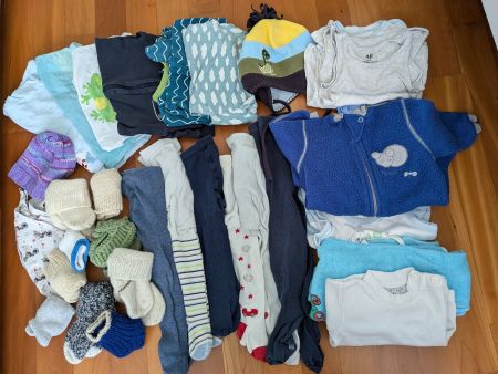 Baby Kleiderpaket (Jungs) GR. 56-74 (32St.)