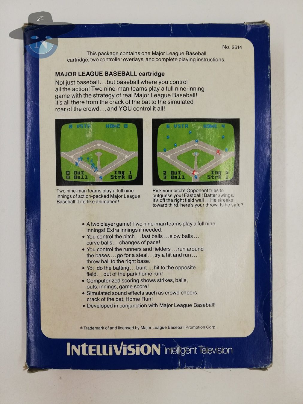 Giochi: Major League Baseball / Mattel Intellivision – Usato da St. Gallen venduto da zorro_dc 1