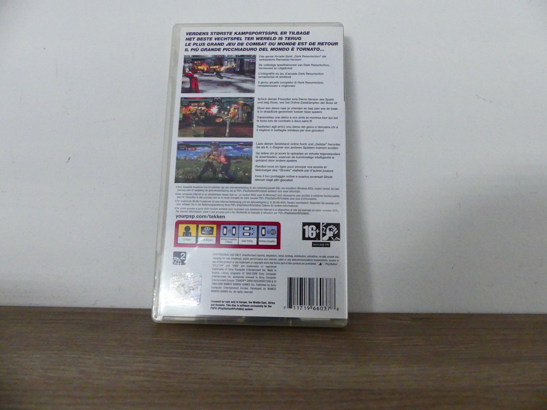 Spiele: Tekken Dark Resurrection - Playstation PSP – Gebraucht aus Bassersdorf von retrolab 2
