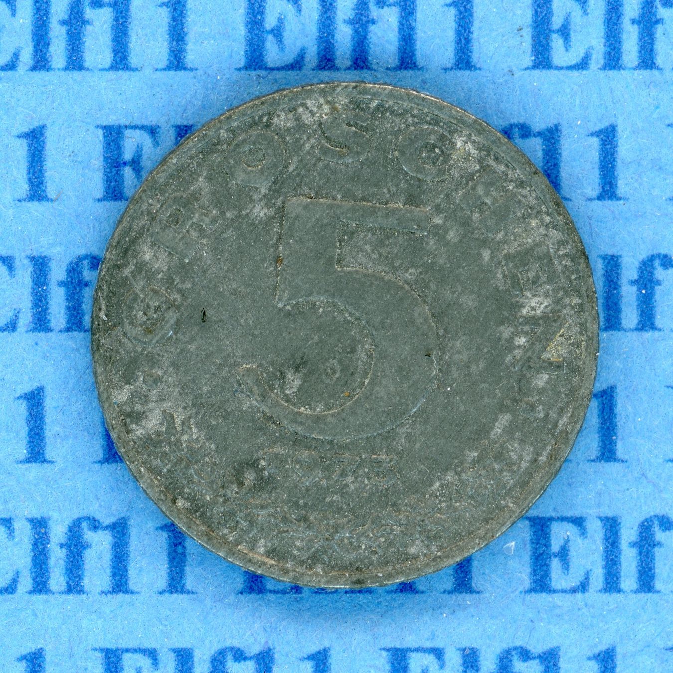 Tutti le monete: ATS___0.05 1973 -vz 5 Groschen – Usato da Widnau venduto da Elf11