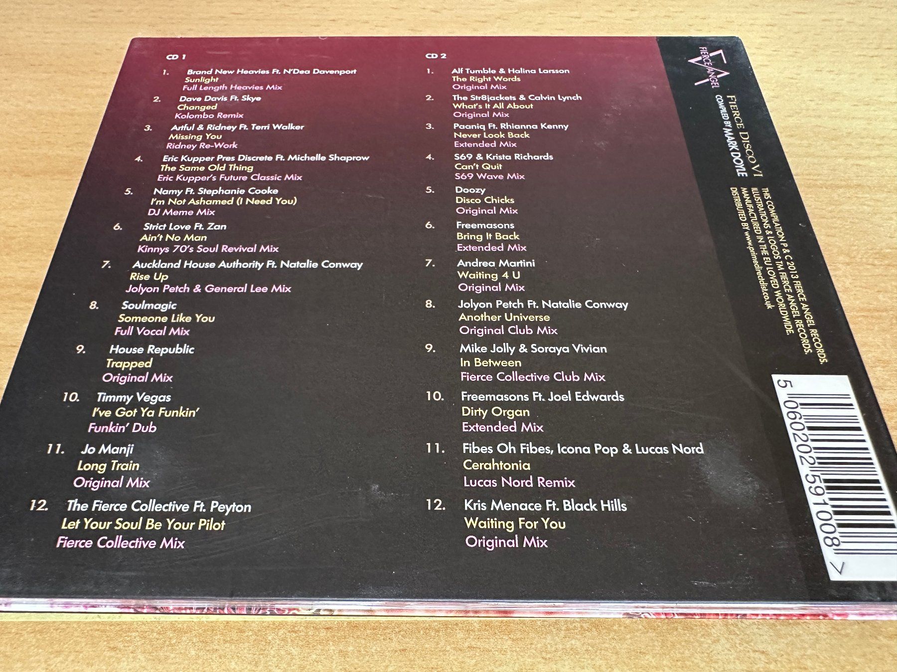 CD: Various – Fierce Disco VI - 2 CD – Usato da Rikon im Tösstal venduto da Alpenmutz 1