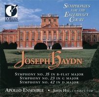 John Hsu - Symphonies for the Esterhàzy Court - Joseph Haydn