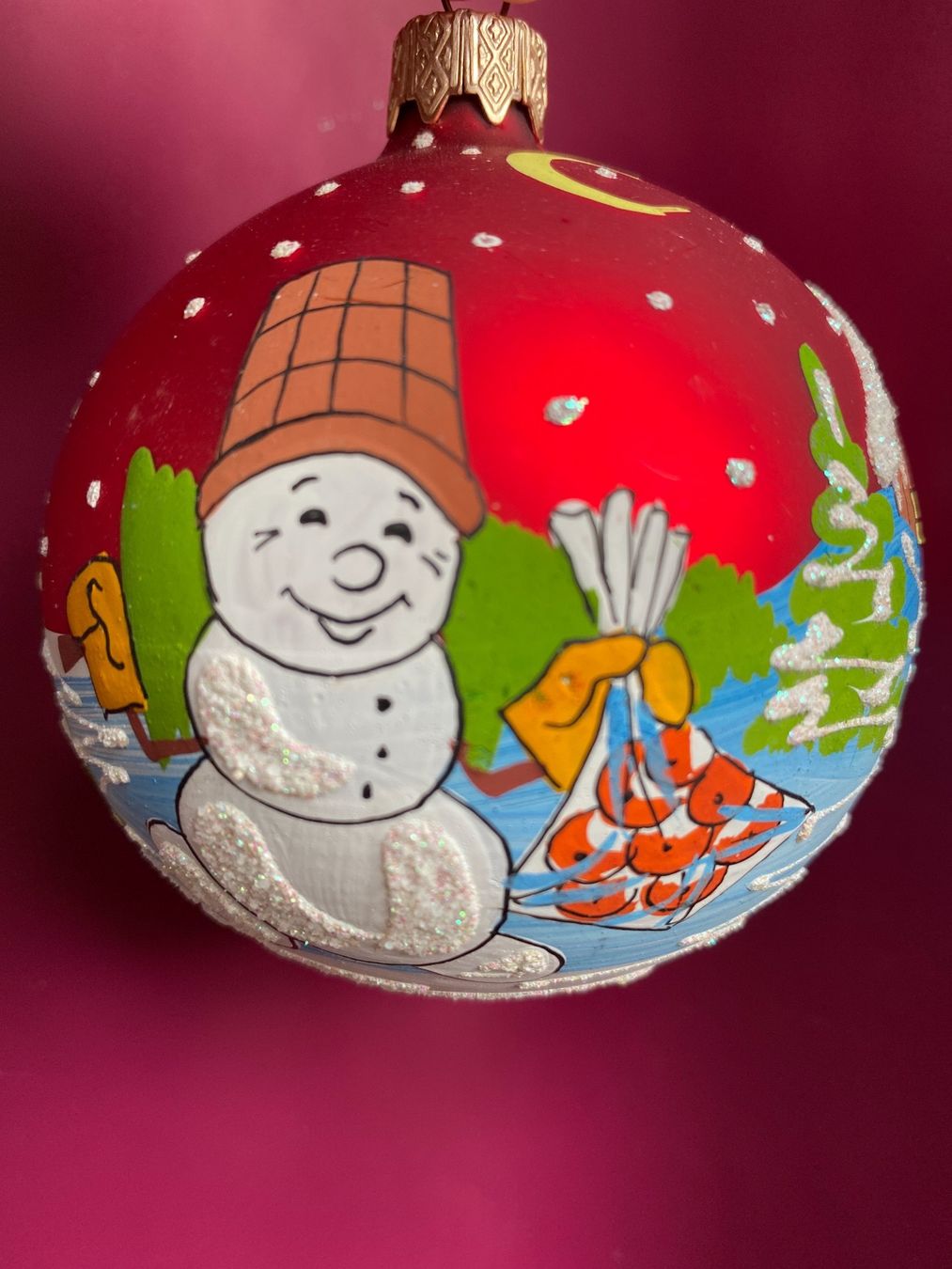 Alle Dekorationen: Weihnachtsbaumschmuck Wintermotiv  handarbeit – Neu (gemäss Beschreibung) aus Bern von schnupka 2