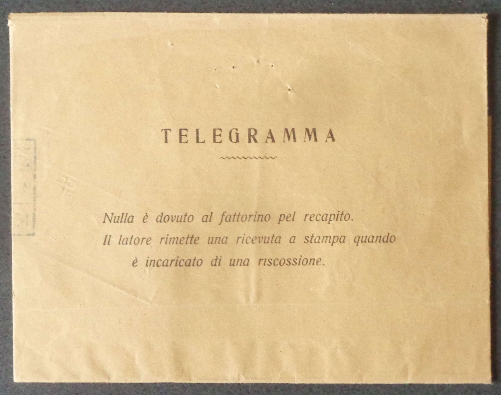 Documenti: 2 telegramme da RODI, 1933 e 1935 – Usato da Le Locle venduto da timbrettino 5