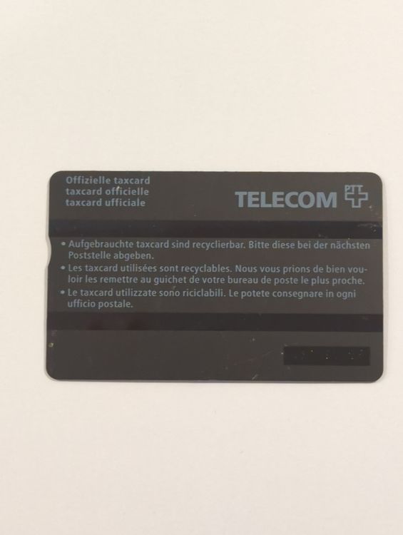 Cartes de téléphone: Carte téléphonique PTT / taxcard – D'occasion à Chavannes-Renens par the_glu 1