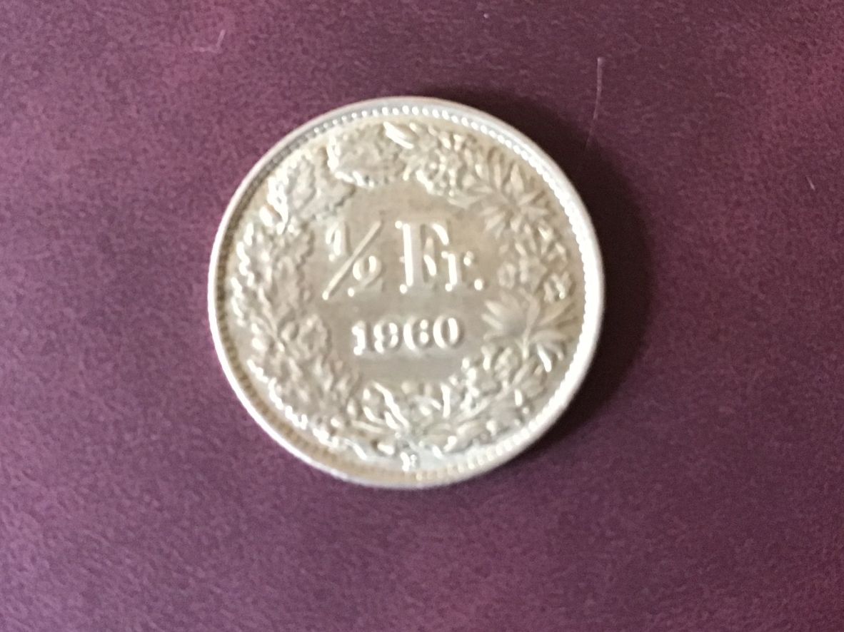 Tutti le monete: 1/2 Franken 1960 – Usato da Urtenen-Schönbühl venduto da banknote08