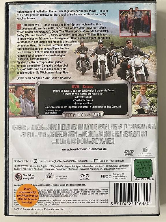Tutti i DVDs: Born to be Wild – Usato da Gasel venduto da Ntomate 1