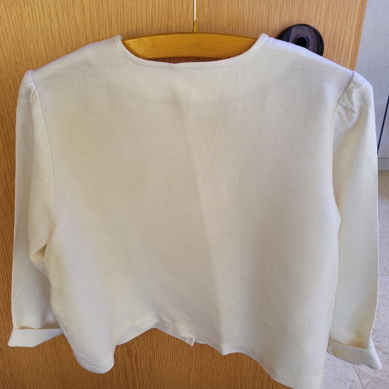 Giacche & Cappotti: Kinderjacke oder Bolero weiss von Schneiderin genäht – Usato da Hondrich venduto da Ebro01 2