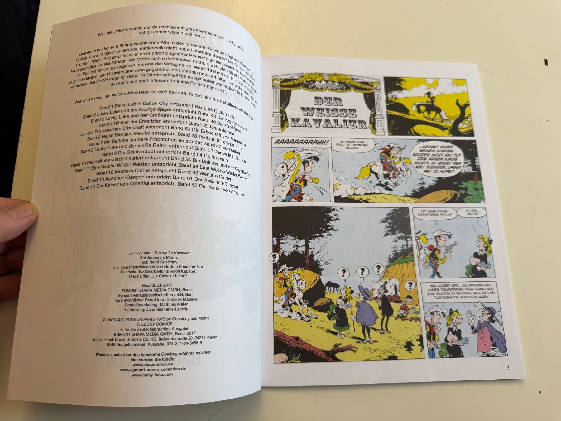 Fumetti: Lucky Luke Band 50 – Usato da Münsingen venduto da Ganjam 3