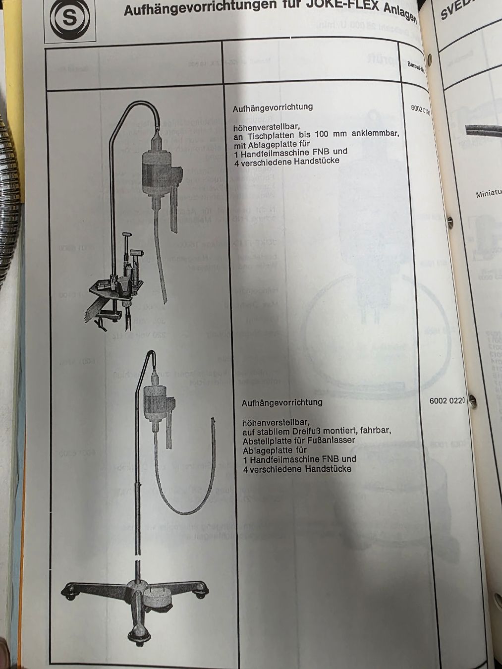 Alle Werkzeuge: Svedia Joke-Flex Anlage komplett – Gebraucht aus Wolfertswil von Antiko 6