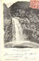 Cascade Pissvache Stempel Aigle +1904
