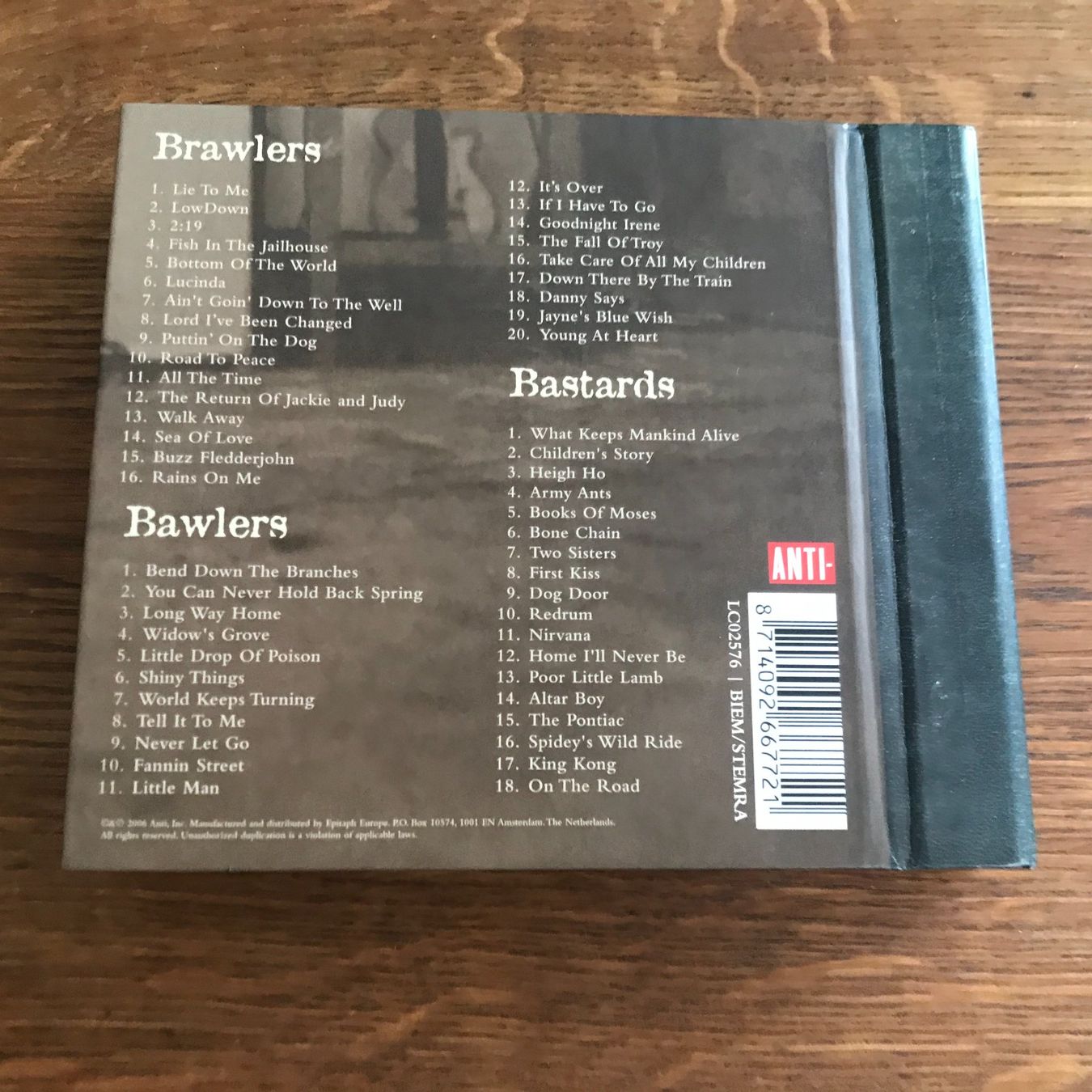 CD: TOM WAITS - Orphans: Brawlers, Bawlers & Bastards - Ltd. 3CD – Usato da Buchs AG venduto da Archie 2