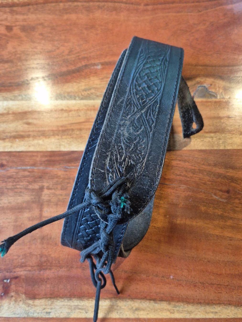 Musikinstrumente: Vintage Leder Gitarren Gurt – Gebraucht aus Winterthur von NorrSydGuitars 3