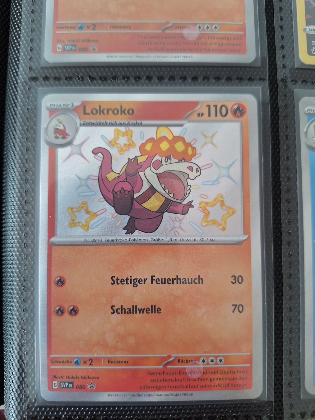 Pokémon Carte collezionabili: Shiny Crocalor – Usato da Altstätten SG venduto da GGsGameshop
