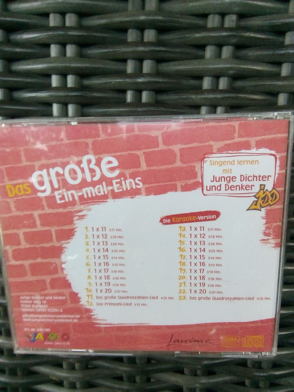 CDs: Das große Einmaleins - Junge Dichter & Denker Sonderedition – Gebraucht aus St.Gallen von elk2022 3
