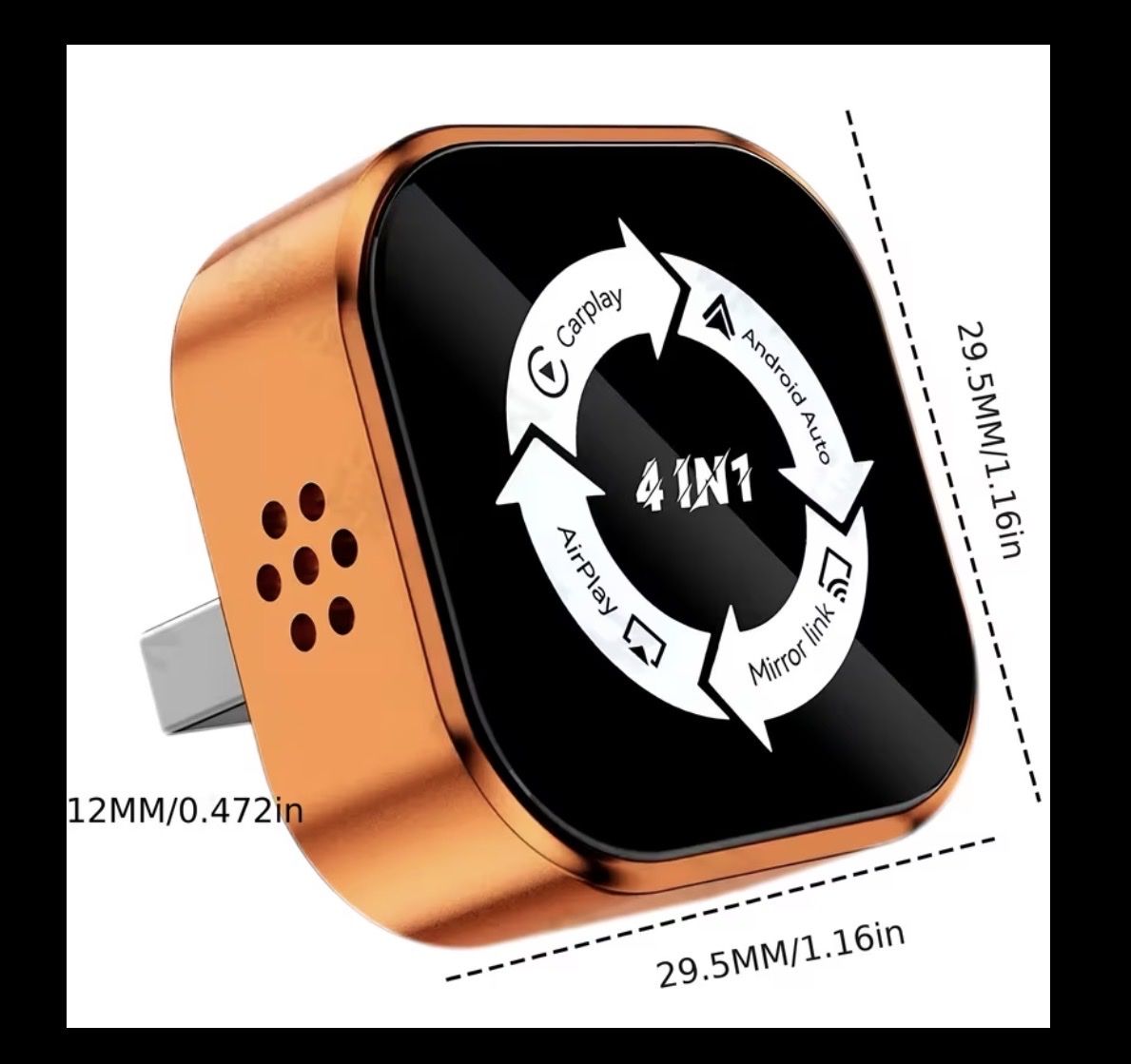 Unità & Adattatore: CarPlay 4-in-1 Wireless , Android/ IOS Autos – Nuovo e nell'imballaggio originale da Amden venduto da muben_ge98 2