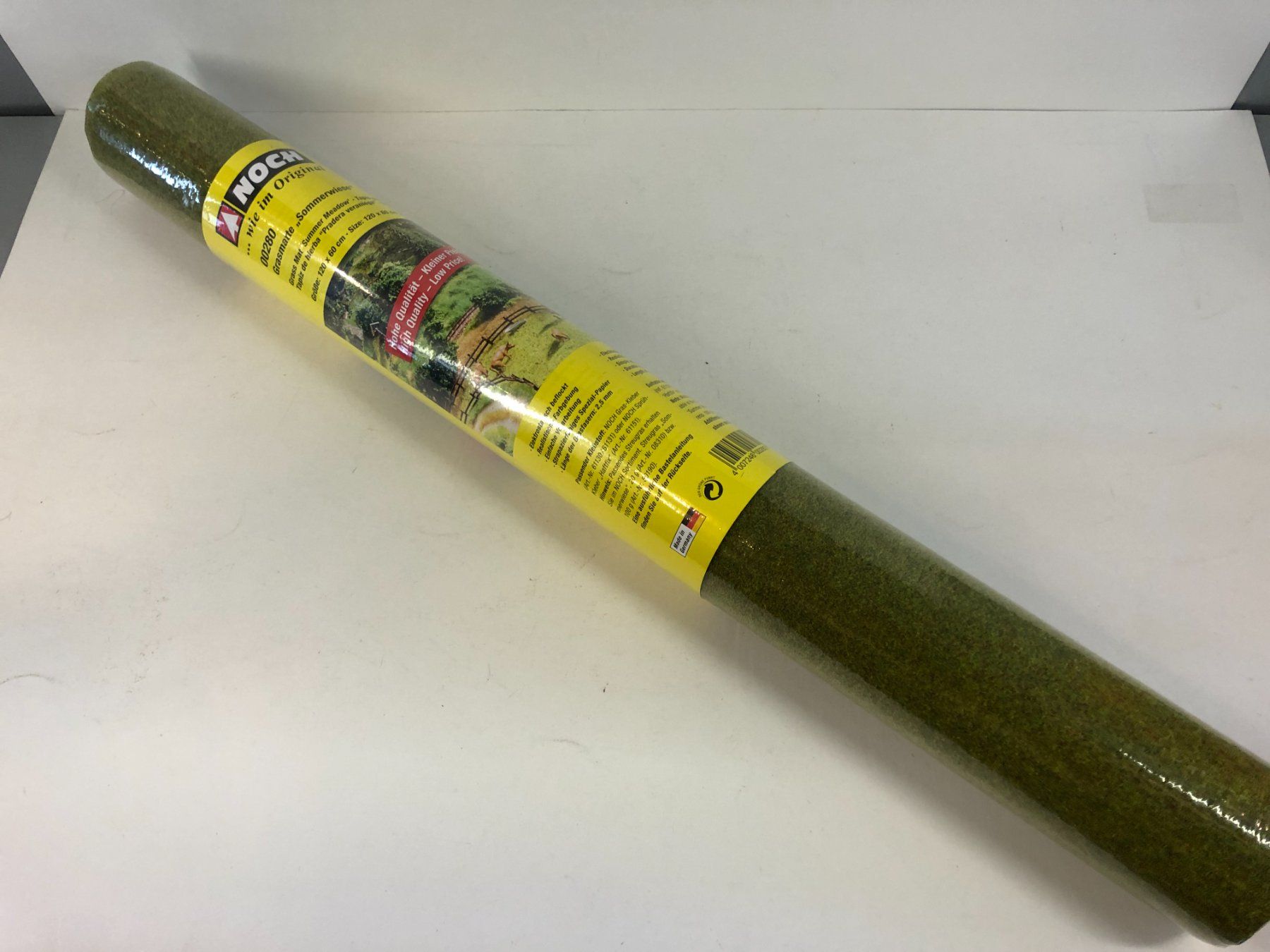 Noch Modellini di ferrovie: Noch 00280 Grasmatte "Sommerwiese" – Nuovo e nell'imballaggio originale da Rodersdorf venduto da Joerg11