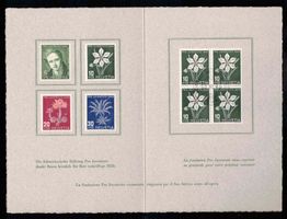 Pro Juventute Geschenk Folder 1946, kleine Auflage !