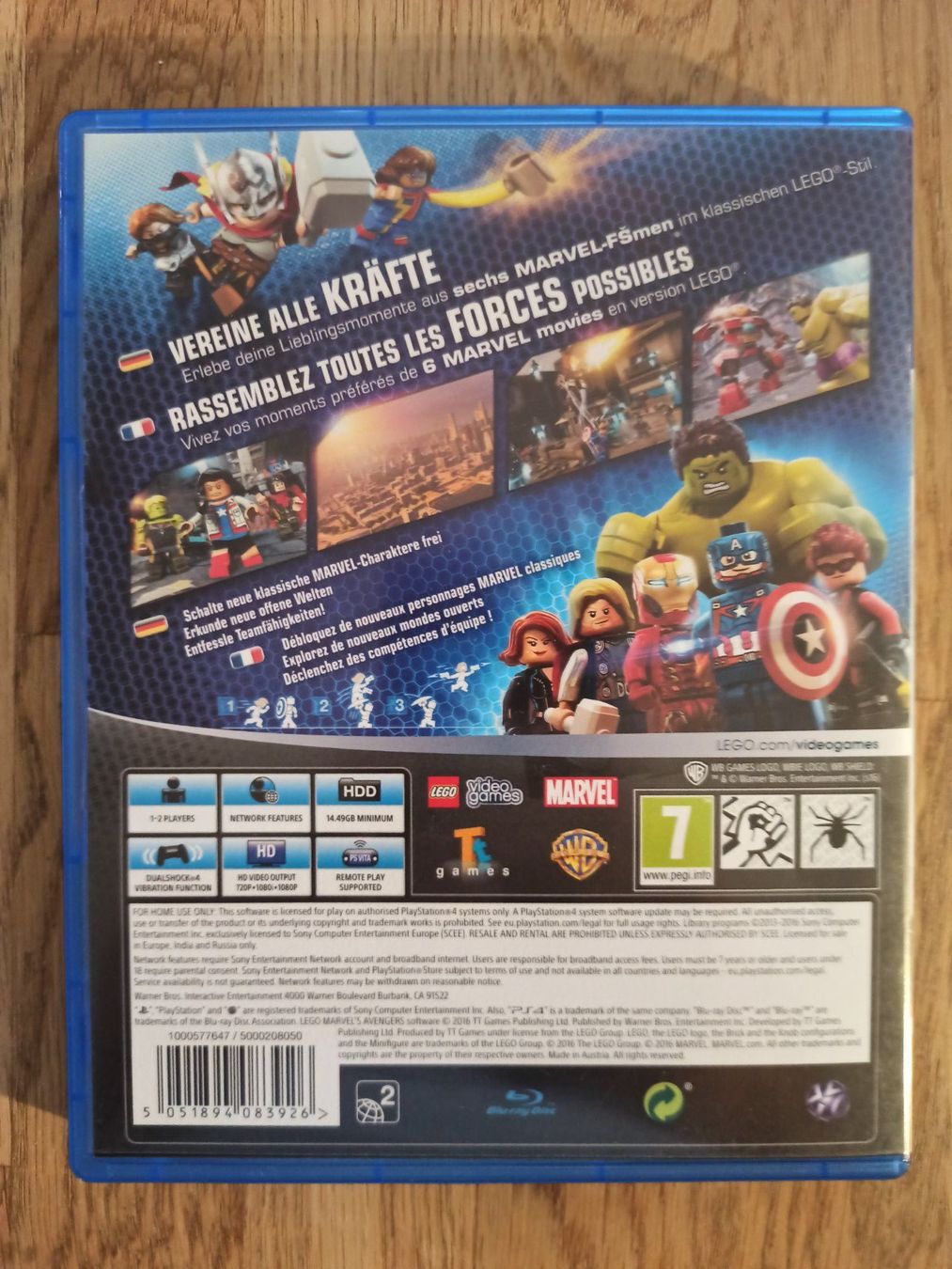 Spiele: LEGO Marvel Avengers PS4 / PS5📀🎮📀 – Gebraucht aus Oberweningen von mar_87mx 1