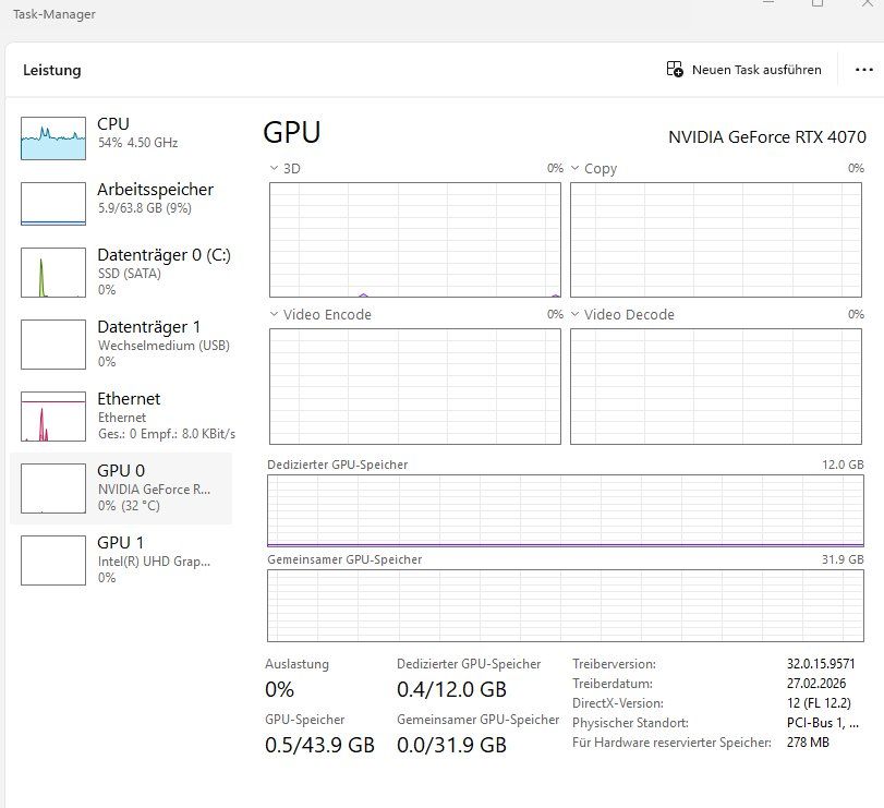 PCs: GamingPC 64GB RAM GeForce RTX 4070 Photoshop AutoDesk Fusion – Gebraucht aus Diemtigen von s.litze 8
