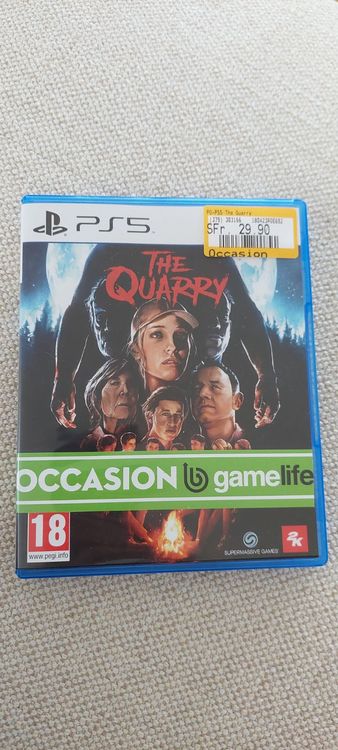 THE QUARRY Sur Sony PS5 - Neuf Sous Blister - Version Française