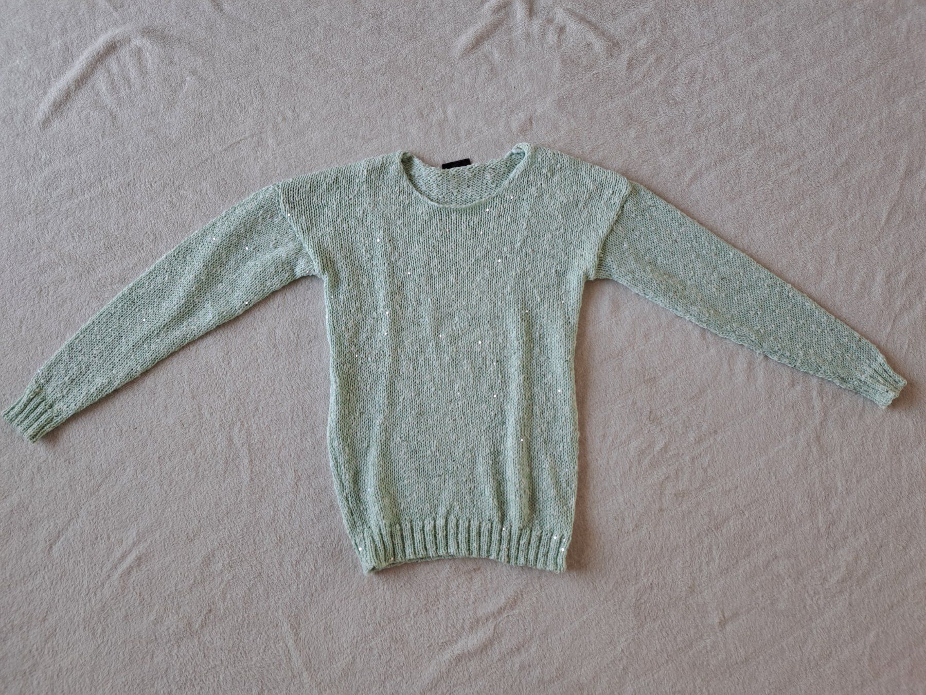 C&A Maglioni & Felpe: Yessica Damenpullover Gr. S mint Glitzerpulli – Usato da Gysenstein venduto da joshuas81