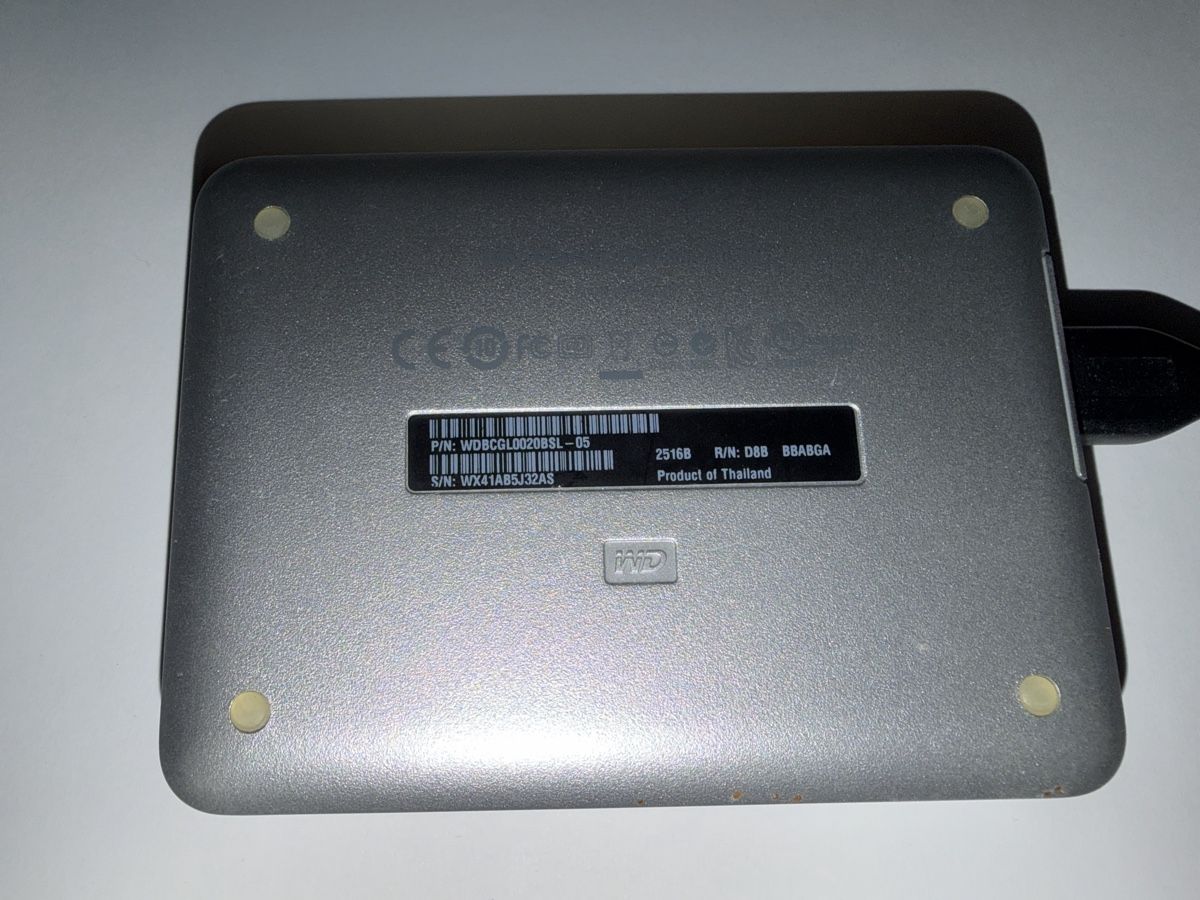 Western Digital Dischi rigidi: WD My Passport for Mac 2To – Usato da fey venduto da Caductilometre 1